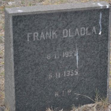 DLADLA Frank 1927-1955