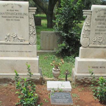 DEVELING Rupert Evelyn -1946 &amp; Joan Vivian -1939 :: DEVELING Lennox Robert 1925-1994 :: DEVELING Gwendoline Millicent 1927-2