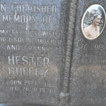 DUFFER Hester 1916-1976