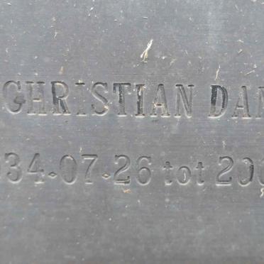 DANNATT Christian 1934-2002
