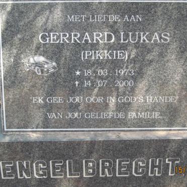 ENGELBRECHT Gerrard Lukas 1973-2000