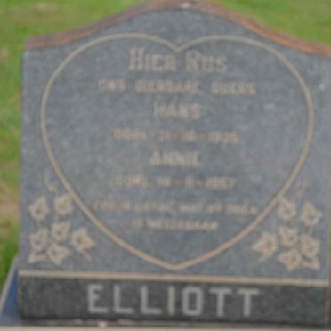 ELLIOTT Hans &amp; Annie