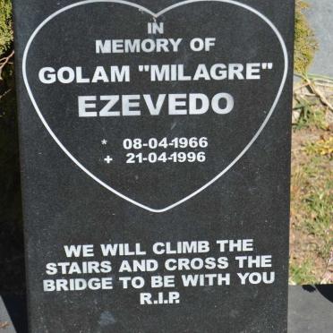 EZEVEDO Golam 1966-1996