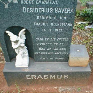 ERASMUS Desiderius Gavera 1941-1957
