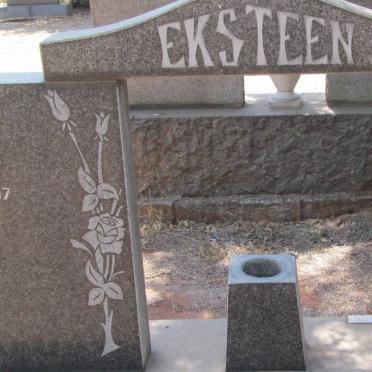 EKSTEEN Hendrik Adriaan 1903-1975 &amp; Dorothea 1913-1997