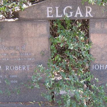 ELGAR William Robert 1900-1986 &amp; JOHANNA Margaretha 1904-1996