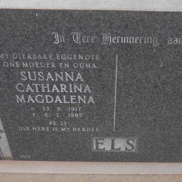 ELS Susanna Catharina Magdalena 1917-1985