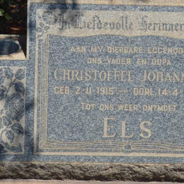 ELS Christoffel Johannes 1915-1963
