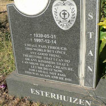ESTERHUIZEN Stan 1939-1997