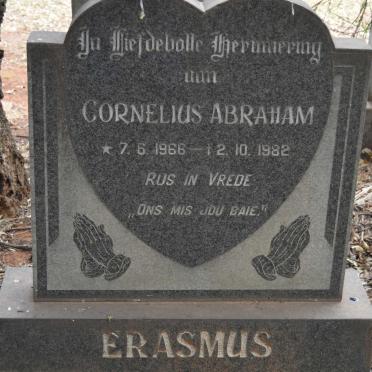 ERASMUS Cornelius Abraham 1966-1982