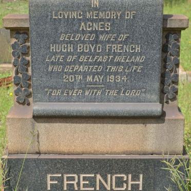 FRENCH Agnes -1934