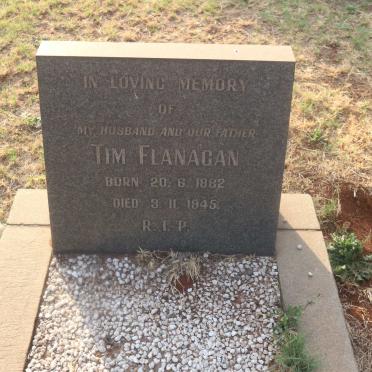 FLANAGAN Tim 1882-1945