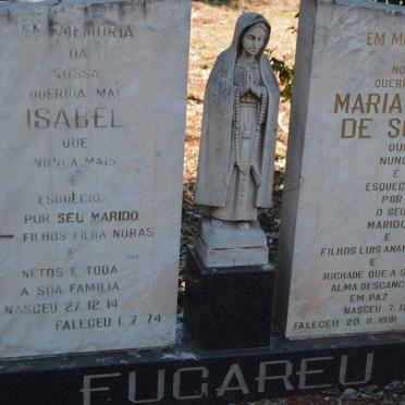FUGAREU Isabel 1914-1974 :: DE SOUSA Maria Lidia 1950-1991