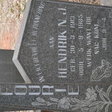 FOURIE Hendrik N.J. 1913-1985