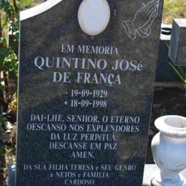 FRANÇA Quintino José, de 1929-1998