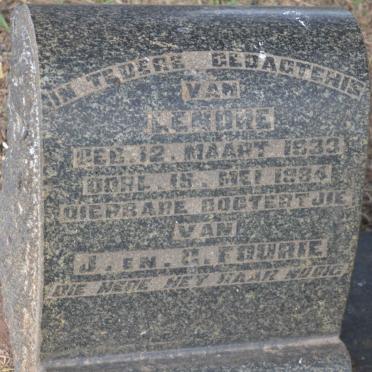 FOURIE Lenore 1933-1934