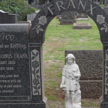 FRANX Dirk Theunis F. 1900-1968 &amp; Vanda May COETZEE 1907-1987 :: FRANX Nicolaas Jacobus 1935-1950