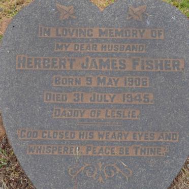 FISHER Herbert James 1906-1945