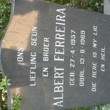 FERREIRA Albert 1957-1969