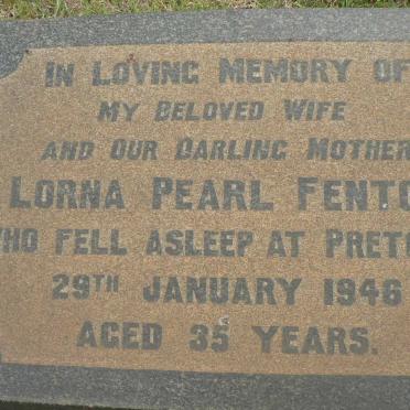 FENTON Lorna Pearl -1946