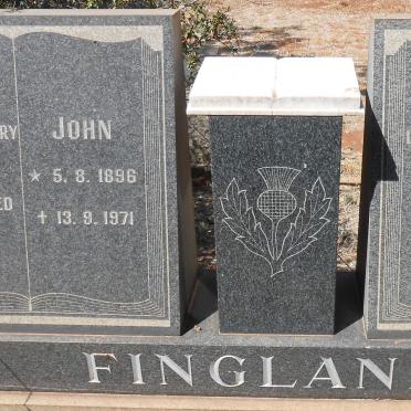 FINGLAND John 1896-1971 &amp; Marjorie Murial DUNBAR 1902-1971