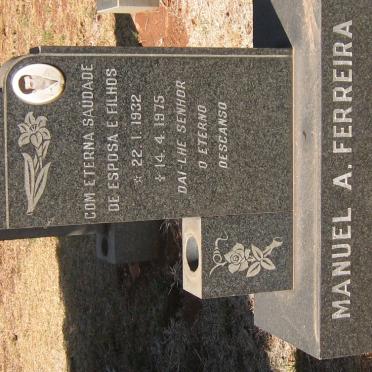 FERREIRA Manuel A. 1932-1975