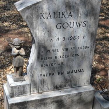 GOUWS Kalika 1983-1983