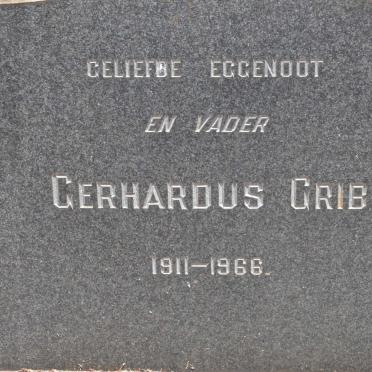 GRIB Gerhardus 1911-1966