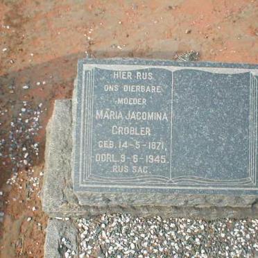 GROBLER Maria Jacomina 1871-1945
