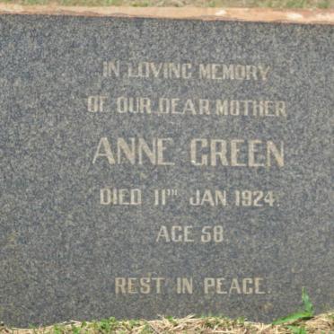 GREEN Anne -1924
