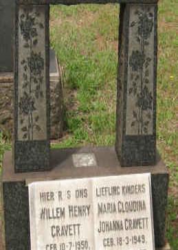 GRAVETT Maria Gloudina Johanna 1949-1955 :: GRAVETT Willem Henry 1950-1951