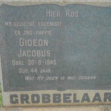 GROBBELAAR Gideon Jacobus -1945