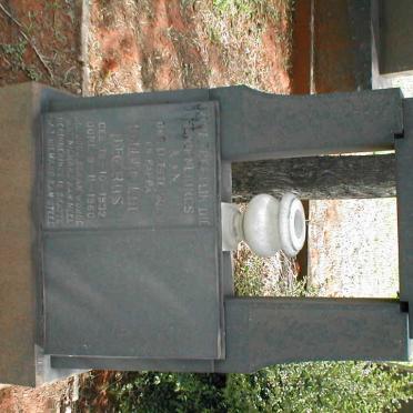 GROBLER Wilhelm Petrus 1932-1960