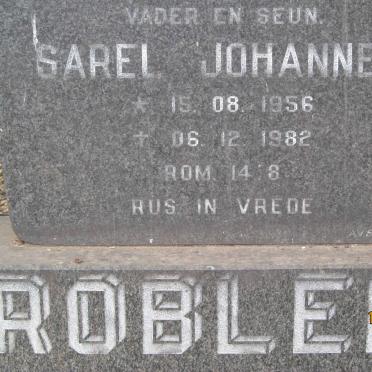 GROBLER Sarel Johannes 1956-1982 