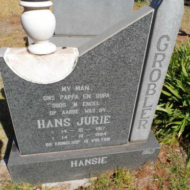 GROBLER Hans Jurie 1917-1994
