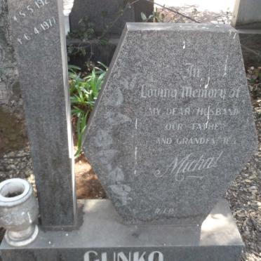 GUNKO Michal 1928-1977