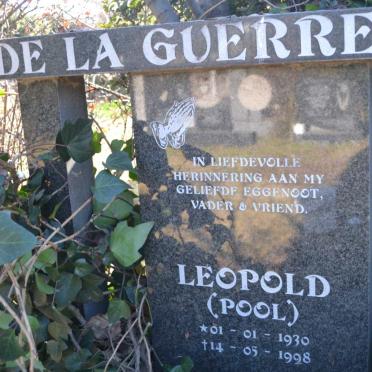 GUERRE Leopold, de la 1930-1998