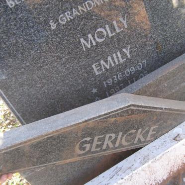 GERICKE Molly Emily 1936-1997