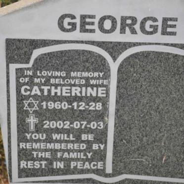 GEORGE Catherine 1960-2002