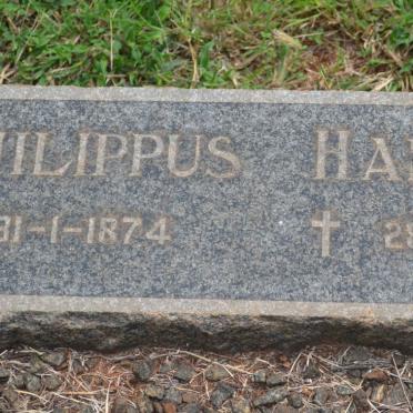 HANSEN Philippus 1874-1918