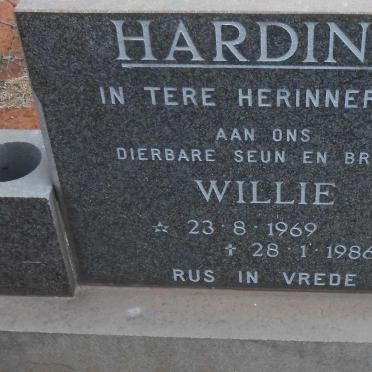 HARDING Willie 1969-1986