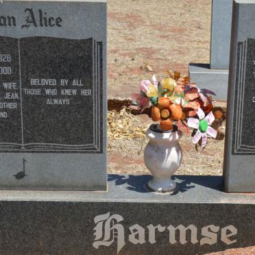HARMSE Peter 1921-2009 :: HARMSE Joan Alice 1928-2000