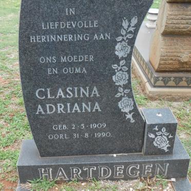 HARTDEGEN Clasina Adriana 1909-1990