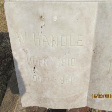 HANDLE W. 1910-1951
