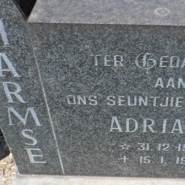 HARMSE Adriaan 1977-1978
