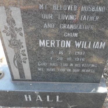 HALL Merton William 1907-1976