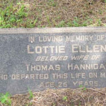 HANNIGAN Lottie Ellen -1915