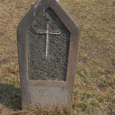 HADEBE Christina -1949
