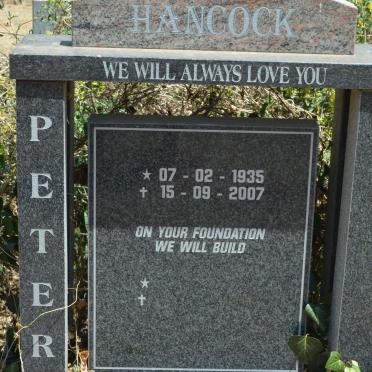 HANCOCK Peter 1935-2007