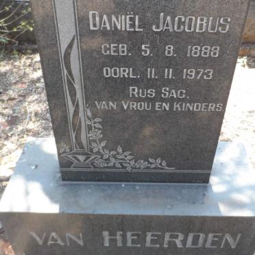 HEERDEN Daniël Jacobus, van 1888-1973